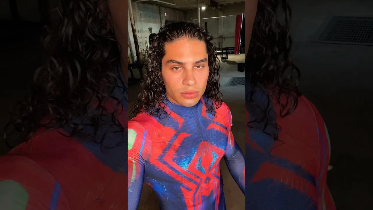 Miguel O’Hara BTS #spiderman #spiderverse #shorts