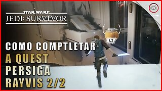 Star Wars Jedi Survivor, Como completar a missão, Persiga o Rayvis 2/2 | Super-Dica Pt-BR