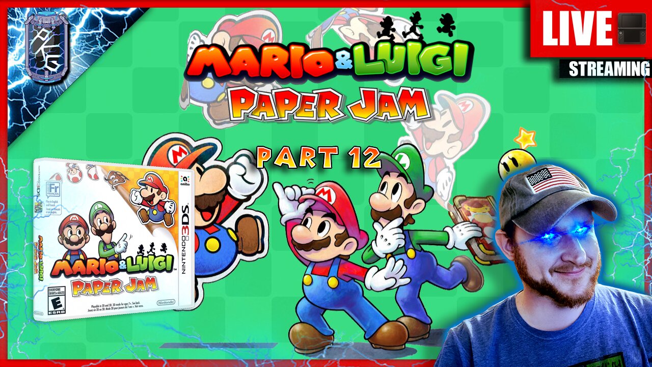 Part 12 | FIRST TIME! | Mario & Luigi: Paper Jam | 3DS | !Subscribe & Follow!