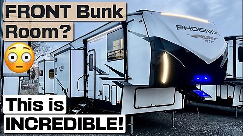 Front Bunk Room? This Fifth Wheel RV is SPECIAL! | 2023 Shasta Phoenix 370BAF