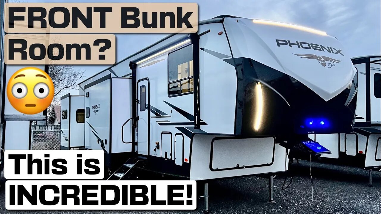 Front Bunk Room? This Fifth Wheel RV is SPECIAL! | 2023 Shasta Phoenix 370BAF