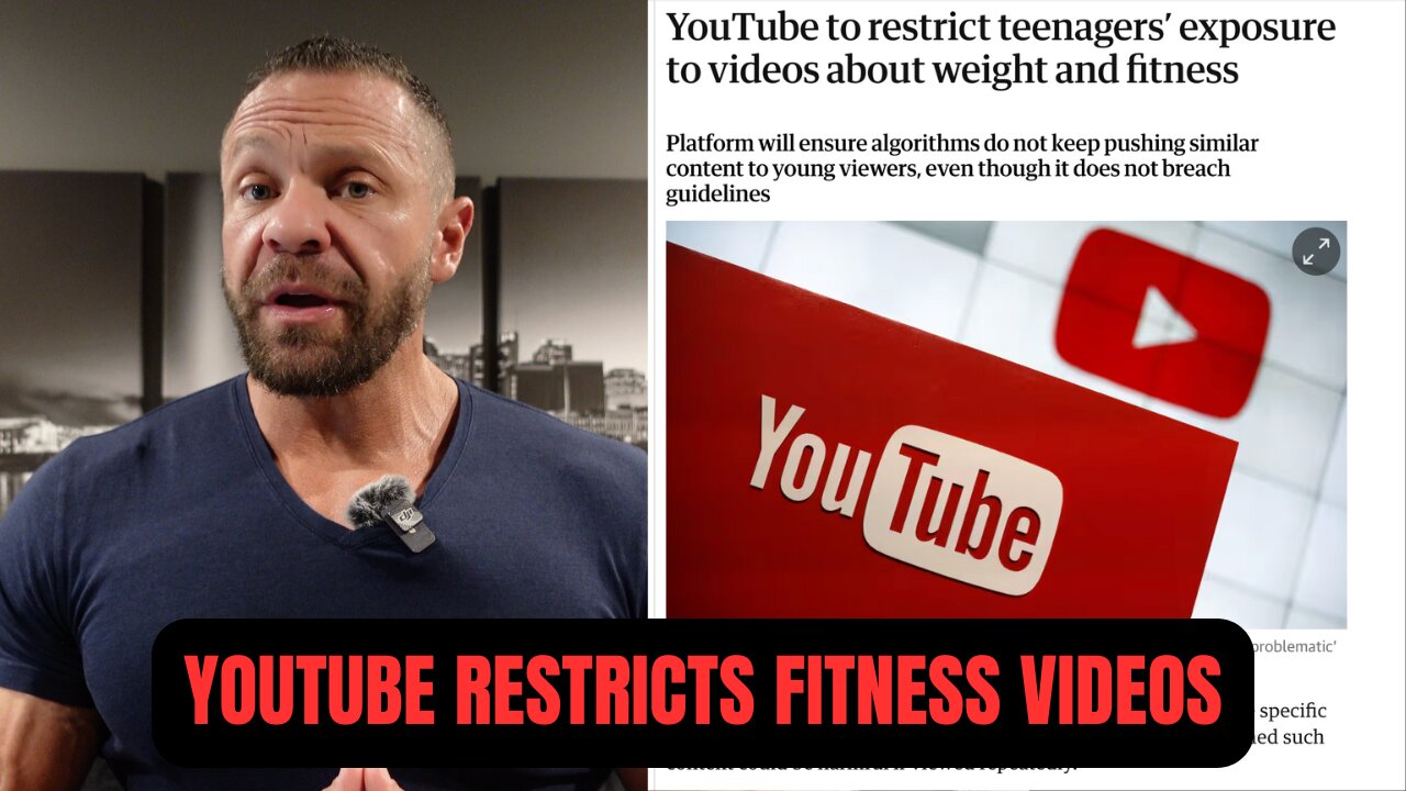 YouTube Restricts Fitness Videos to Teens
