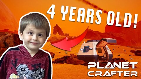 4 Year Old Planetary Engineer Teaches Mother How To Terraform A Planet In Planet Crafter!