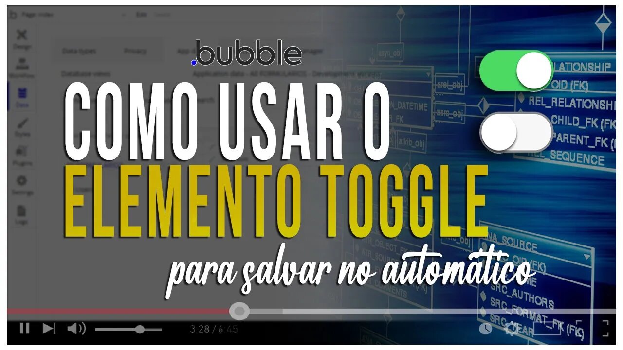 Como usar o Elemento Toggle e Radio Buttons para salvar automático - Tutorial para iniciantes