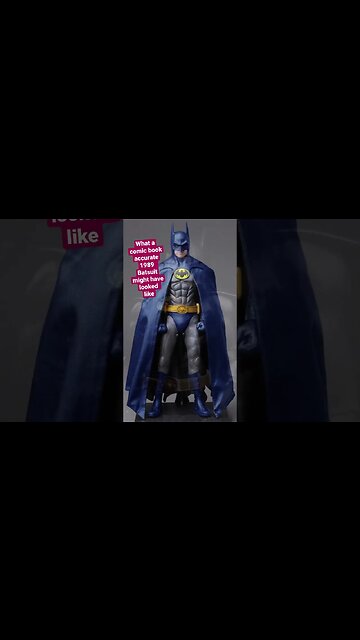 1989 Keaton Comic Book Accurate Batsuit