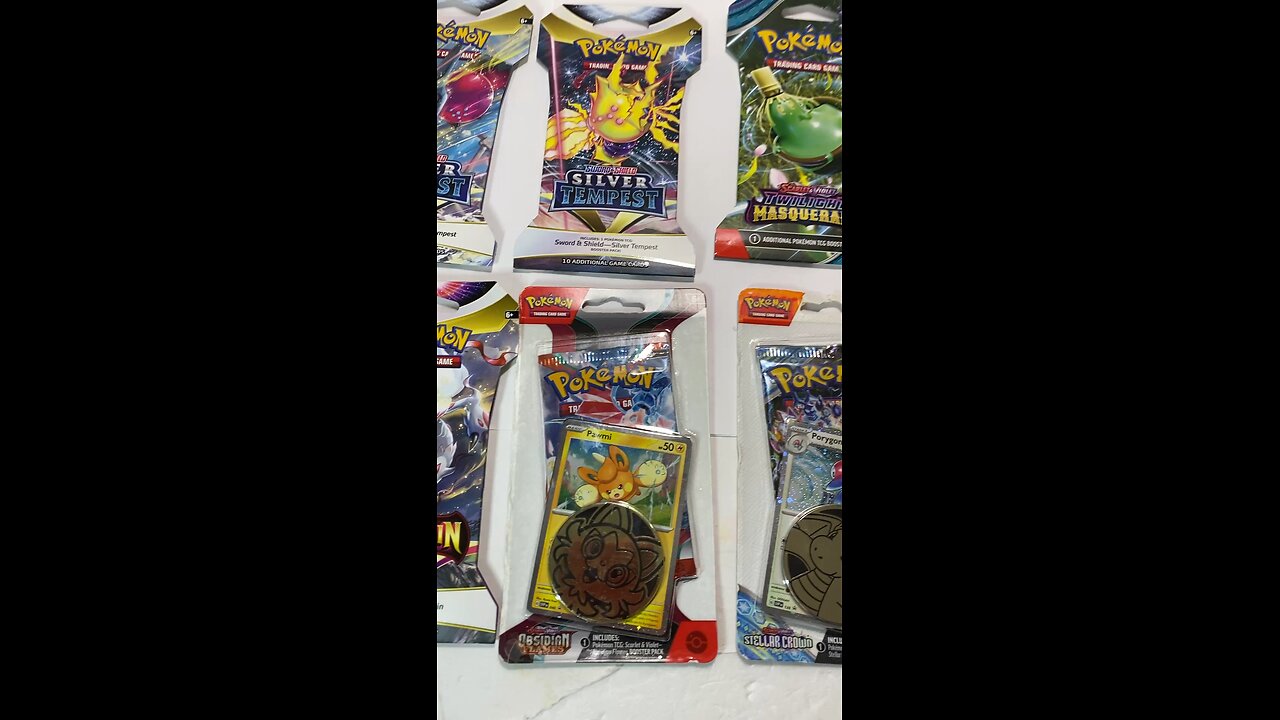 Mini-Vlog: Stop & Shop! Lot of 8: Pokémon 2024 Sealed New Booster Packs