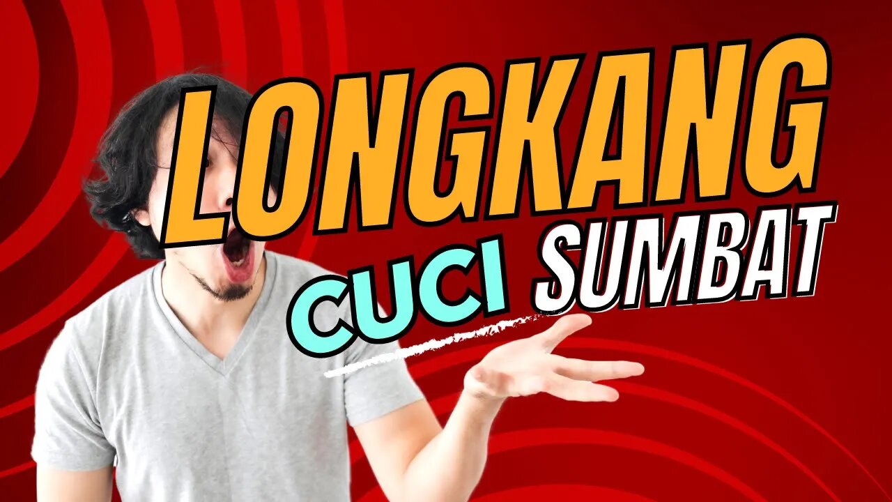 Longkang Kedai Sumbat Nak Kene Cuci