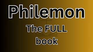 Philemon - The FULL book