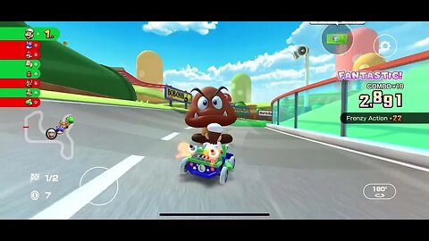 Mario Kart Tour - N64 Mario Raceway Gameplay