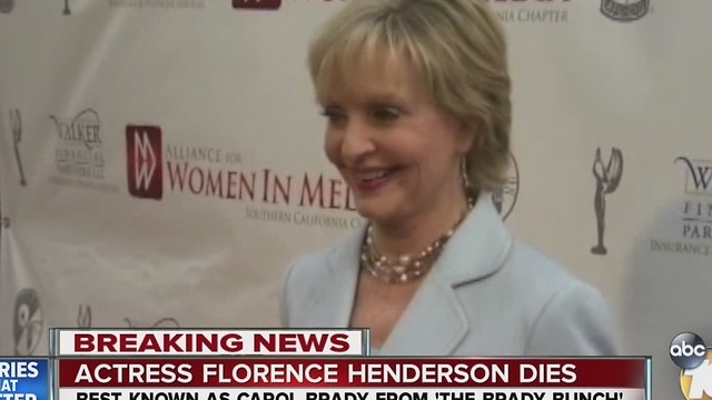 Actress Florence Henderson dies