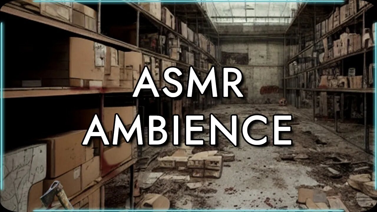 ASMR ambience - Sofrir & Pheirgr of Atalantius Omega III - abandoned warehouse - creepy dark