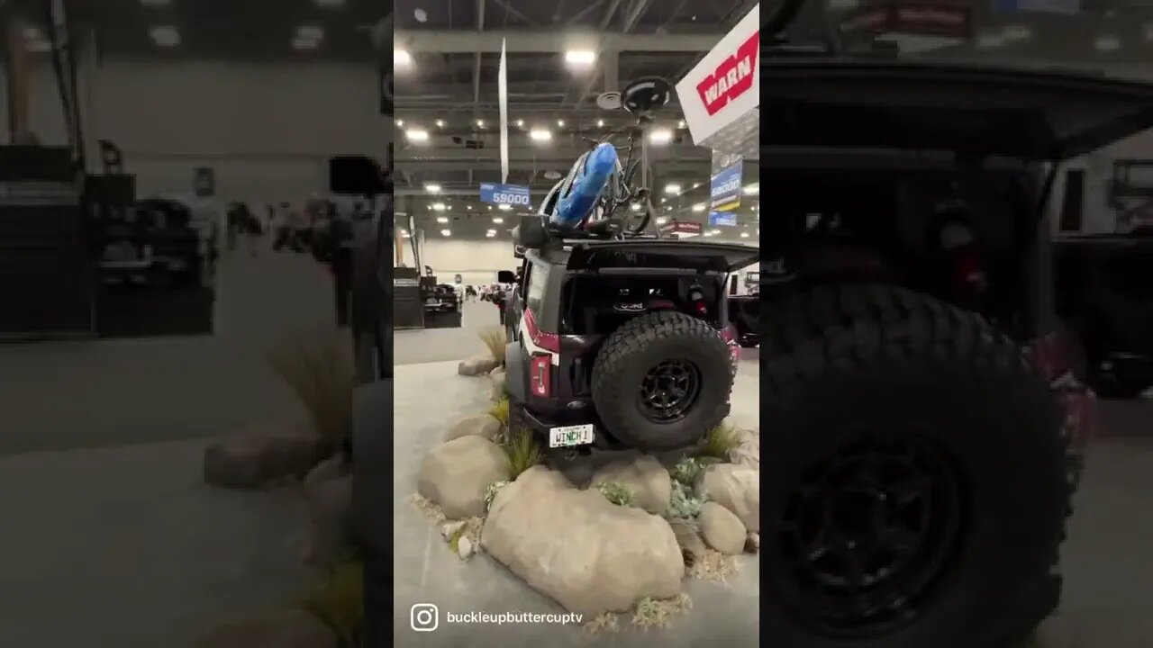 Ford Broncos at SEMA