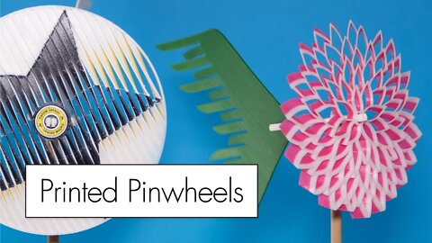 3D Printed Pinwheels