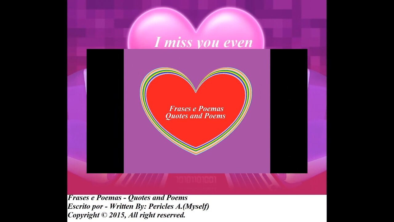 I miss you even... [Quotes and Poems]