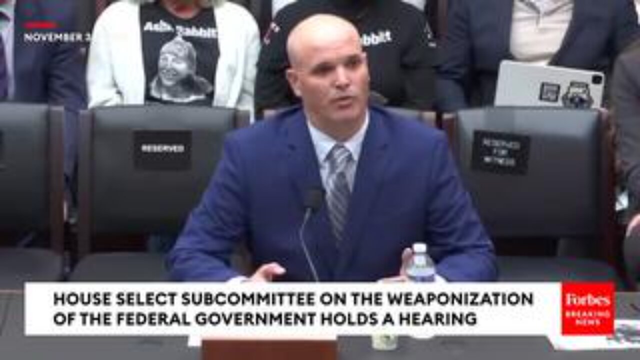 Matt Taibbi Testified Before Congress - Shocked that the FBI, CIA Infiltrated Twitter to Censor