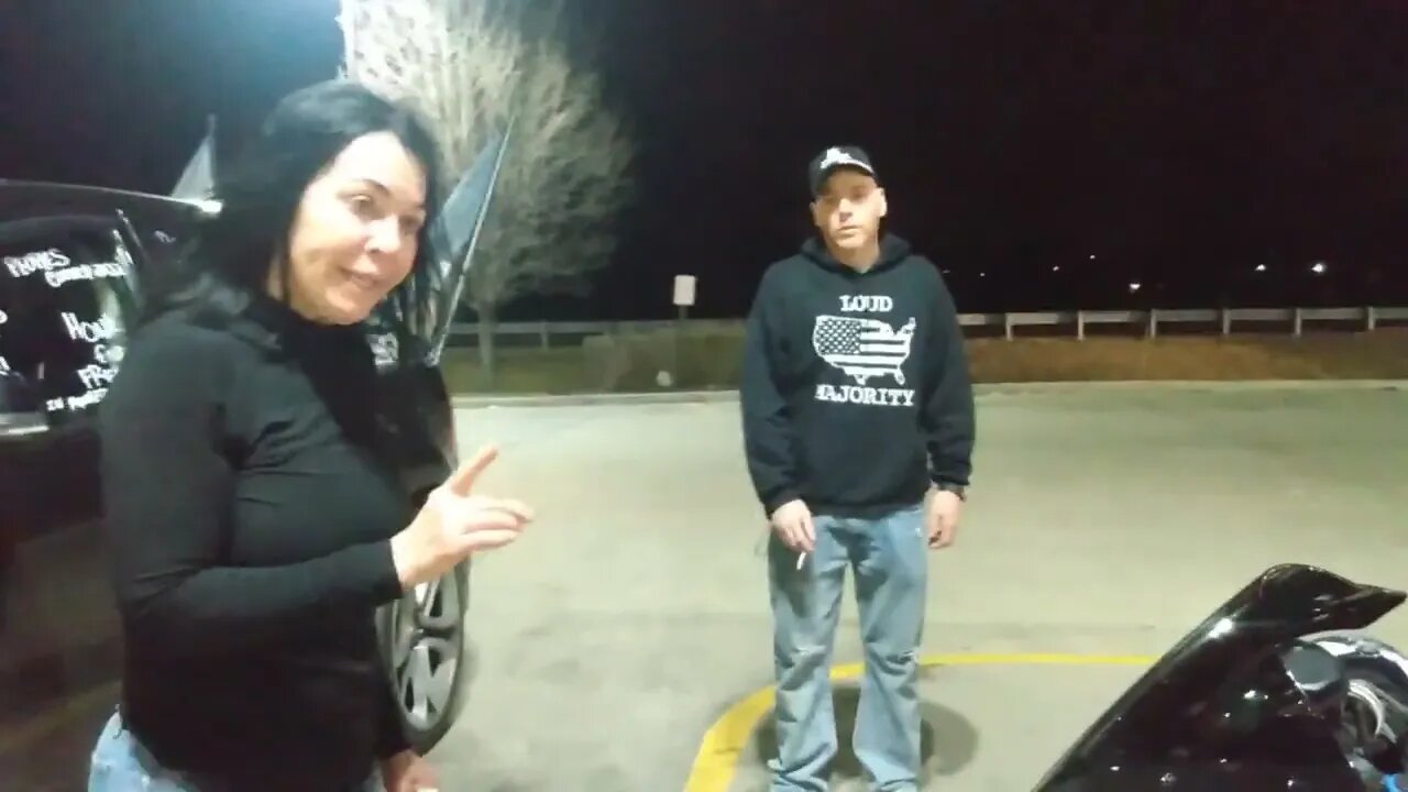 Young Freedom Loving Men learn about Canadian Truckers , the media has slacked on coverage of them