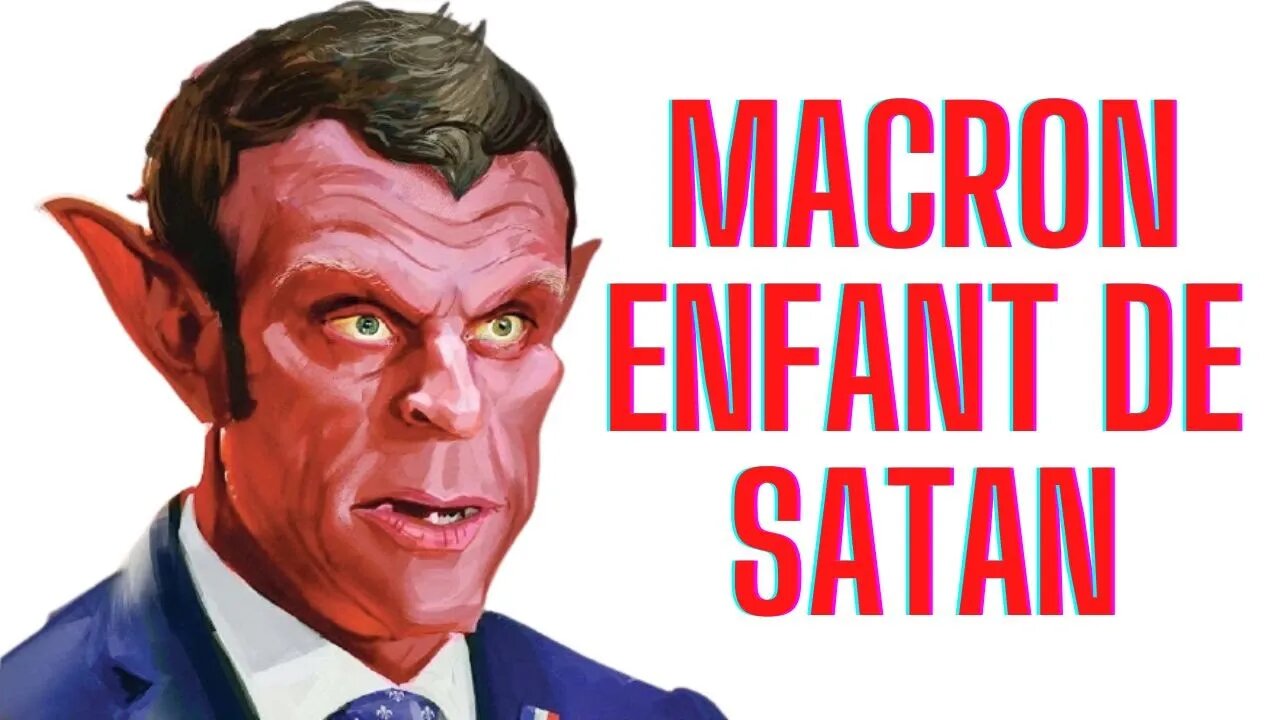 Macron est un luciférien ! La preuve en images !