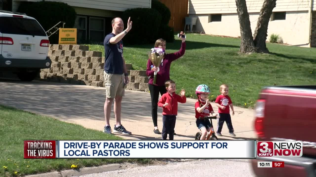 Drive-By Parade Shows Support for Local Pastors