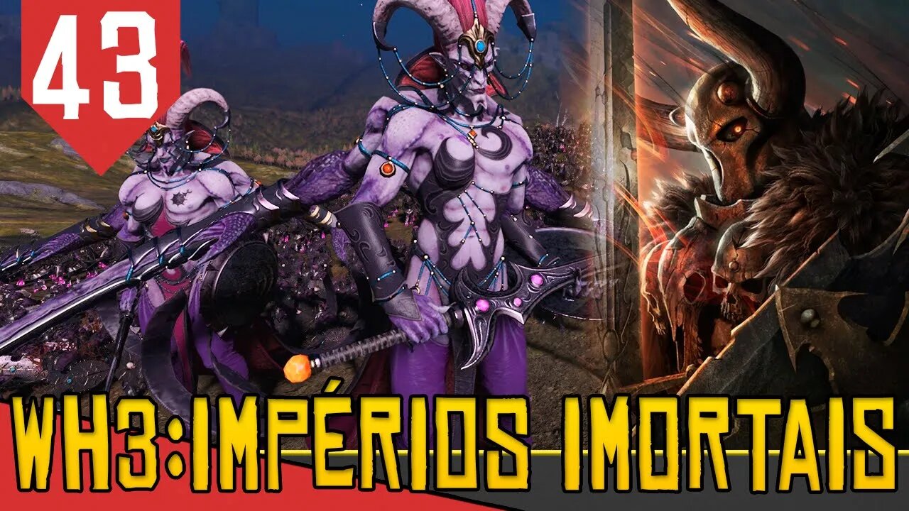 Tropa de ELITE Diferenciada vs LAGARTOS - Total War Warhammer 3 Archaon #43 [Gameplay PT-BR]
