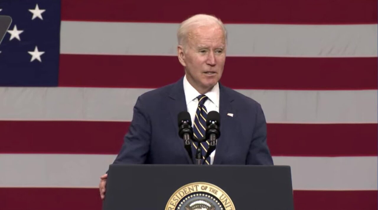 Biden Erupts During Pittsburgh Infrastructure Speech