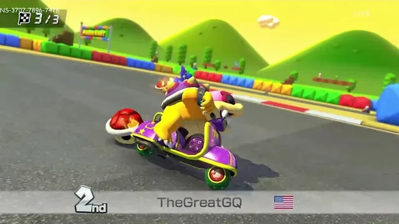 5/18/2023 Edition of Edition of Mario Kart 8 Deluxe. Racing with TheGreatGQ