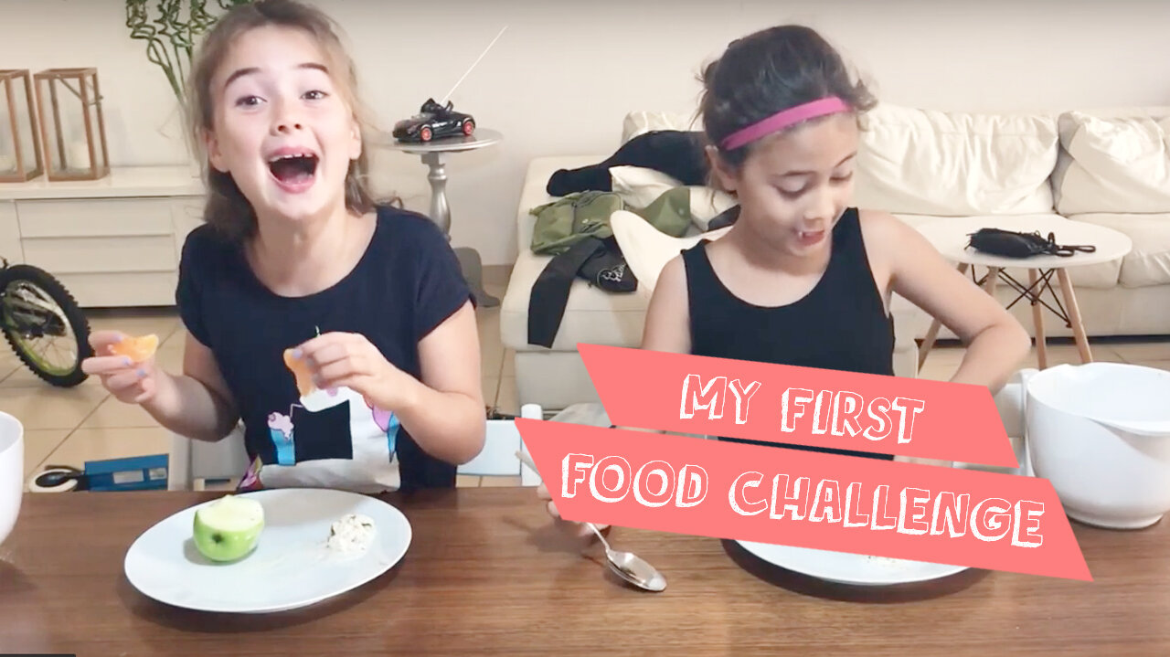 Healthy Food Challenge with these Cheeky girls