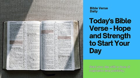 Today's Bible Verse #DailyBibleVerse #VerseOfTheDay #shorts