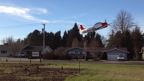 No Landing Gear - Parkzone Ultra Micro T-28 Trojan Acrobatics