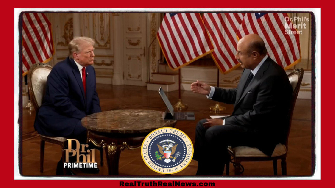 Dr. Phil's One On One Interview With President Donald Trump ... In Depth ... No Holds Barred