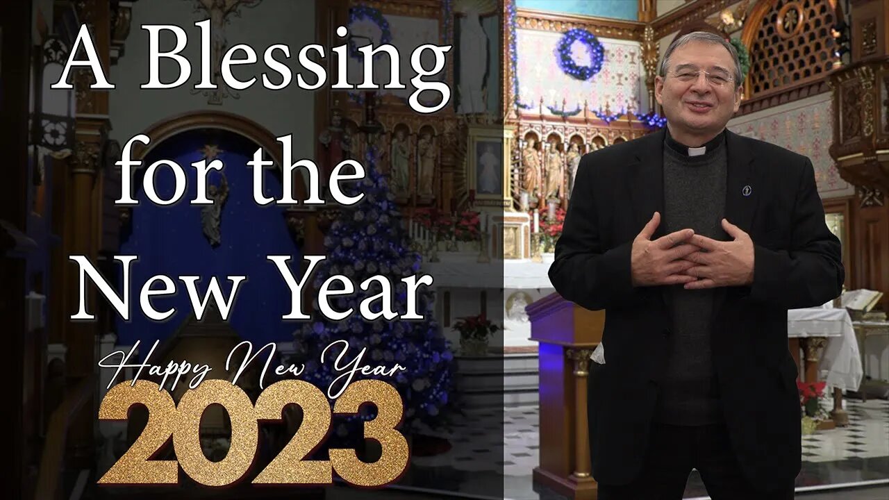 A New Year's Blessing from the Marians for Many Needed Graces and Pope Benedict XVI