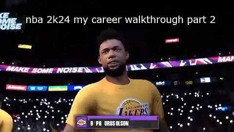 nba 2k24 my career walkthrough part 2 xbox series s #nba2k24gameplay #nba2k24