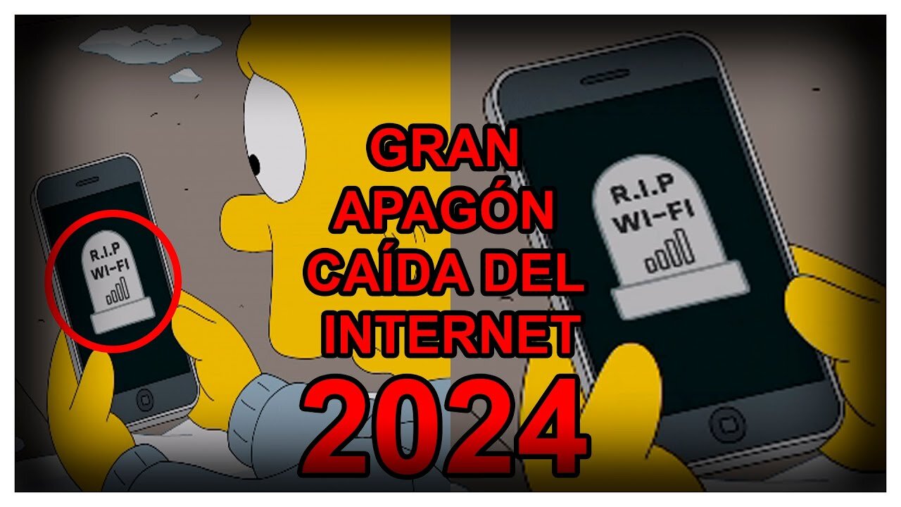 LA PROGRAMMAZIONE PREDITTIVA NEI CARTONI ANIMATI SIMPSON(S35E7) E NEI FILM DELLA FUTURA CYBERPLANDEMIA DEL 17 NOVEMBRE 2024 CHE CAUSERà IL BLOCCO DI INTERNET E UN BLACKOUT IN AMERICA PER FARE IL GRANDE RESET DETTO DA KLAUS SCHWAB NEL 2020