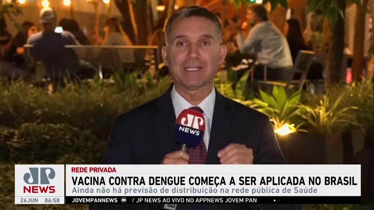 Vacina contra a dengue começa a ser aplicada nesta semana na rede particular