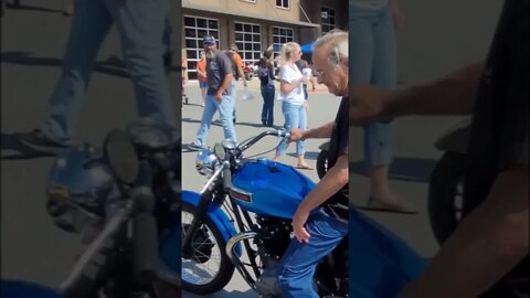 Kick Start Triumph Tiger