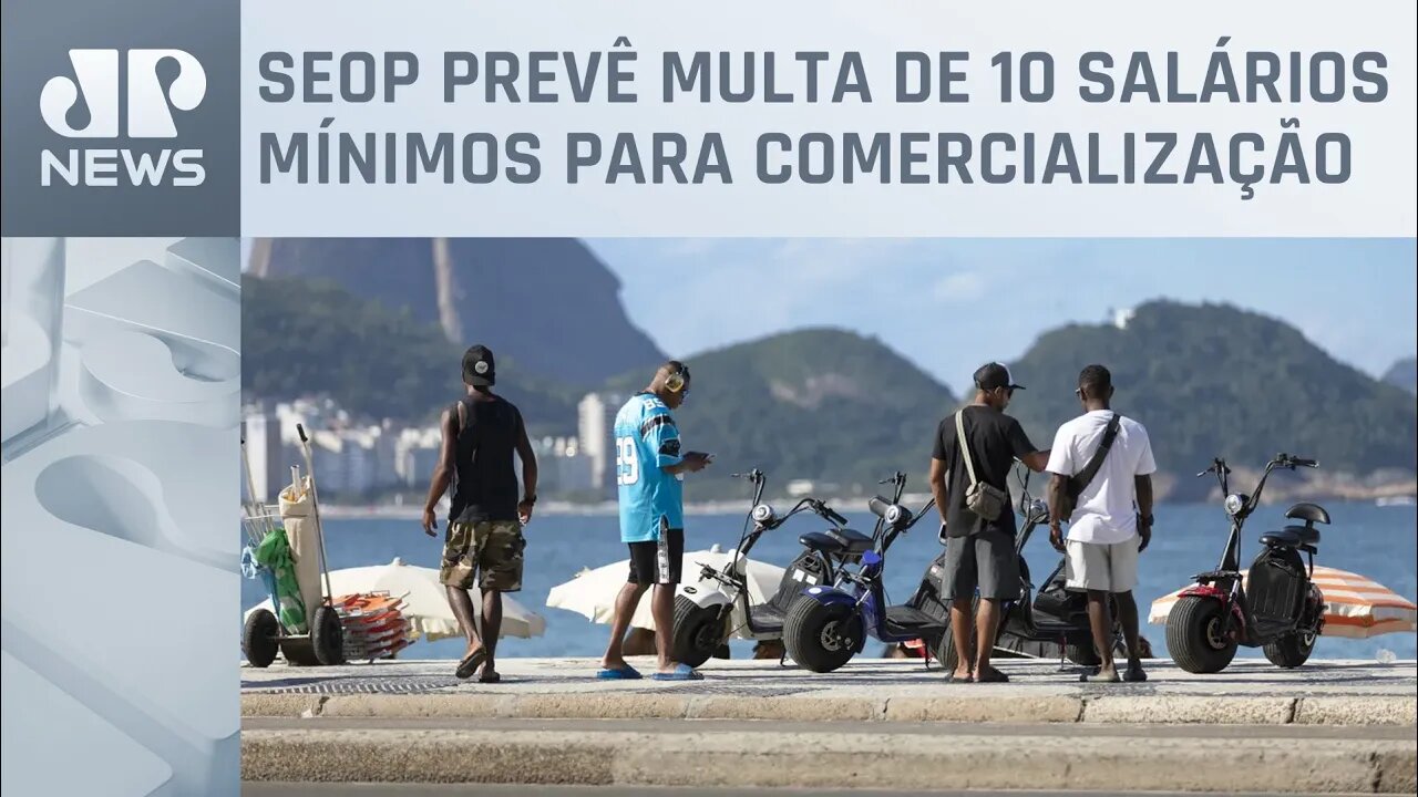 Prefeitura do Rio pretende regulamentar o uso de ciclomotores