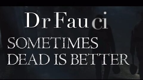 Pet Cematary Pt 2 starring Dr. Fauci￼