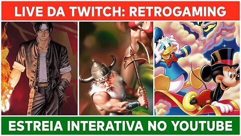 Live Estreia de Retrogaming