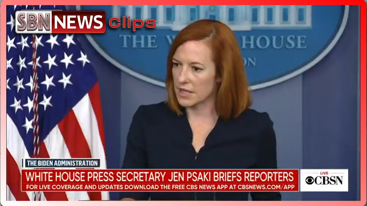 Psaki After She Refuses to Come Clean About Covid Breakthrough Cases in White House - 2685