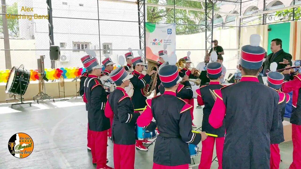 BANDA DE PERCUSSÃO EDWIGES DE SÁ PEREIRA 2022 NA ETAPA FINAL 2022 DA II COPA RECIFE DE BANDAS