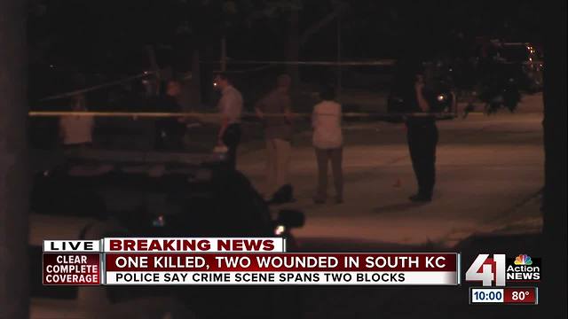 1 dead, 2 injured in KCMO shooting