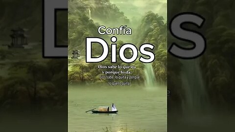 CONFIA EN DIOS..🙏🙏