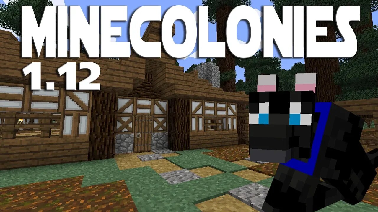 Minecraft Minecolonies 1.12 ep 36 - Restaurant Upgrade And Barbarian Attack.