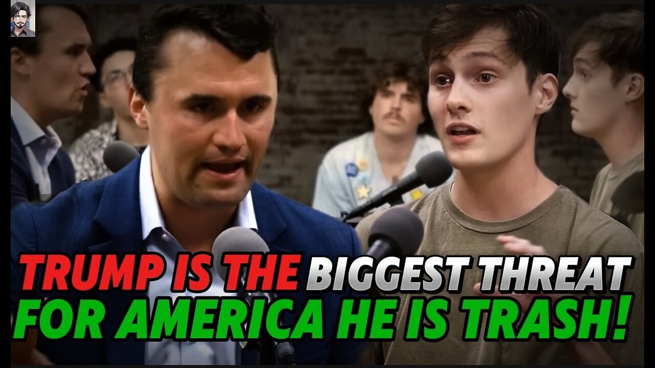 CHARLIE KIRK DESTROYED WOKE COLLEGE STUDENTS For supporting KAMALA HARRIS!