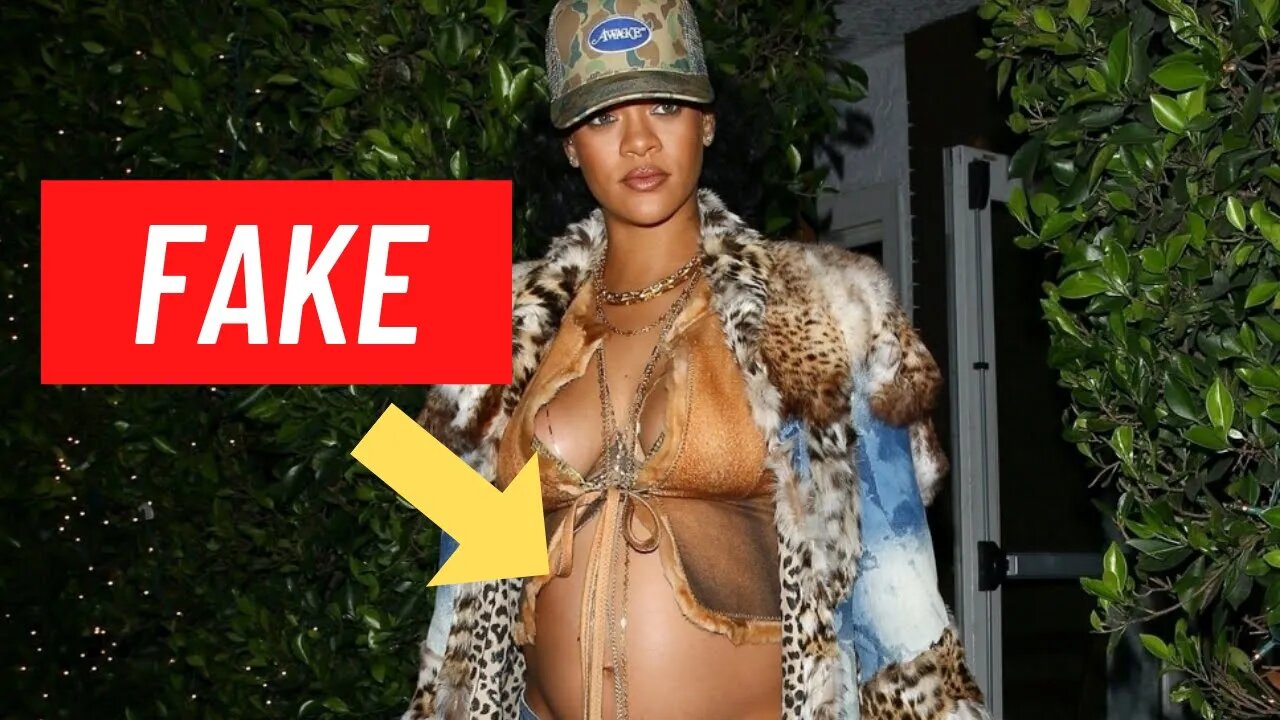 Rihanna's Pregnancy Is FAKE...