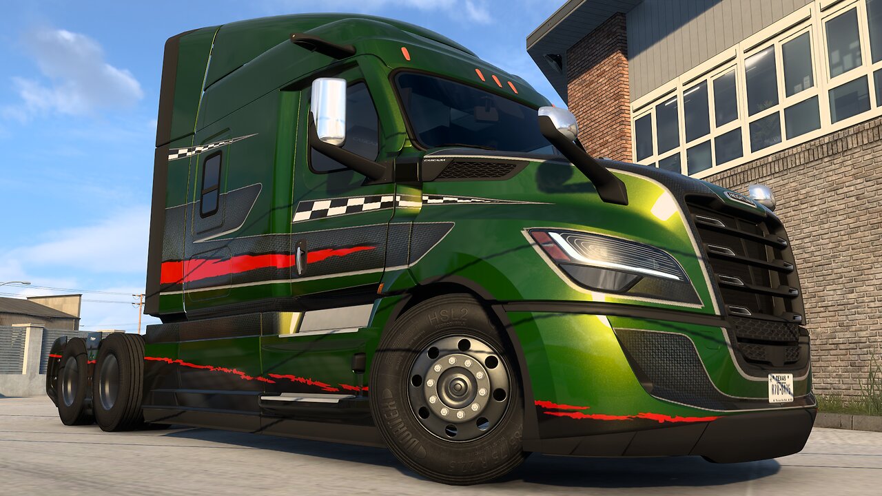 Trying the "NEW" Freightliner Cascadia in ATS!!!!