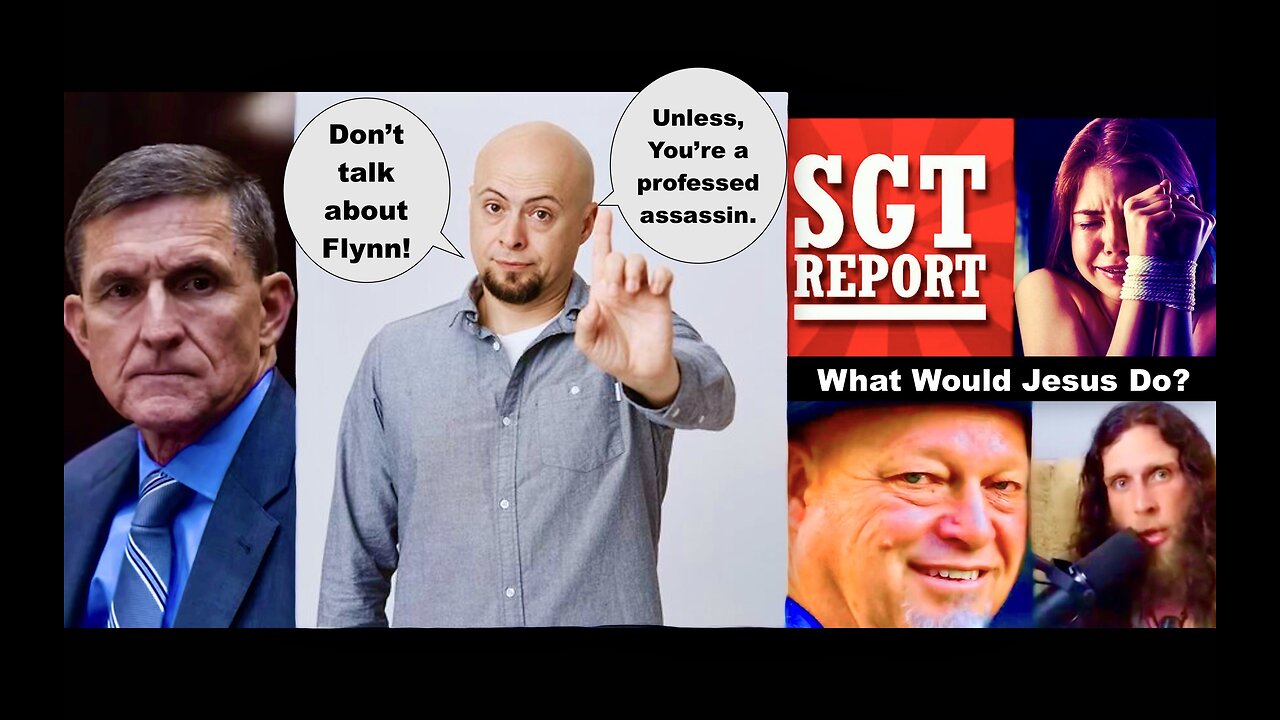 SGT Report Berates Guest Ignores Flynn Child Trafficking Debilzan Extortion PJ Schrantz Allegations