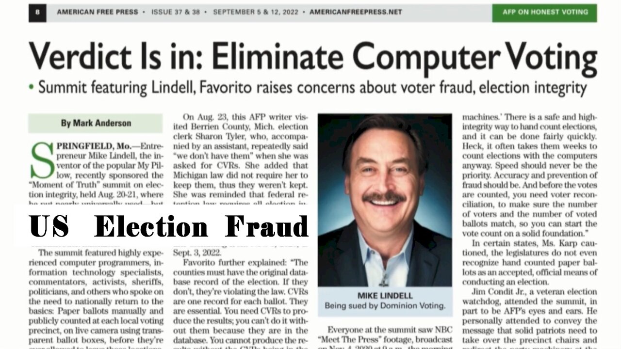 UK Column News - US Election Fraud Can Be Detected