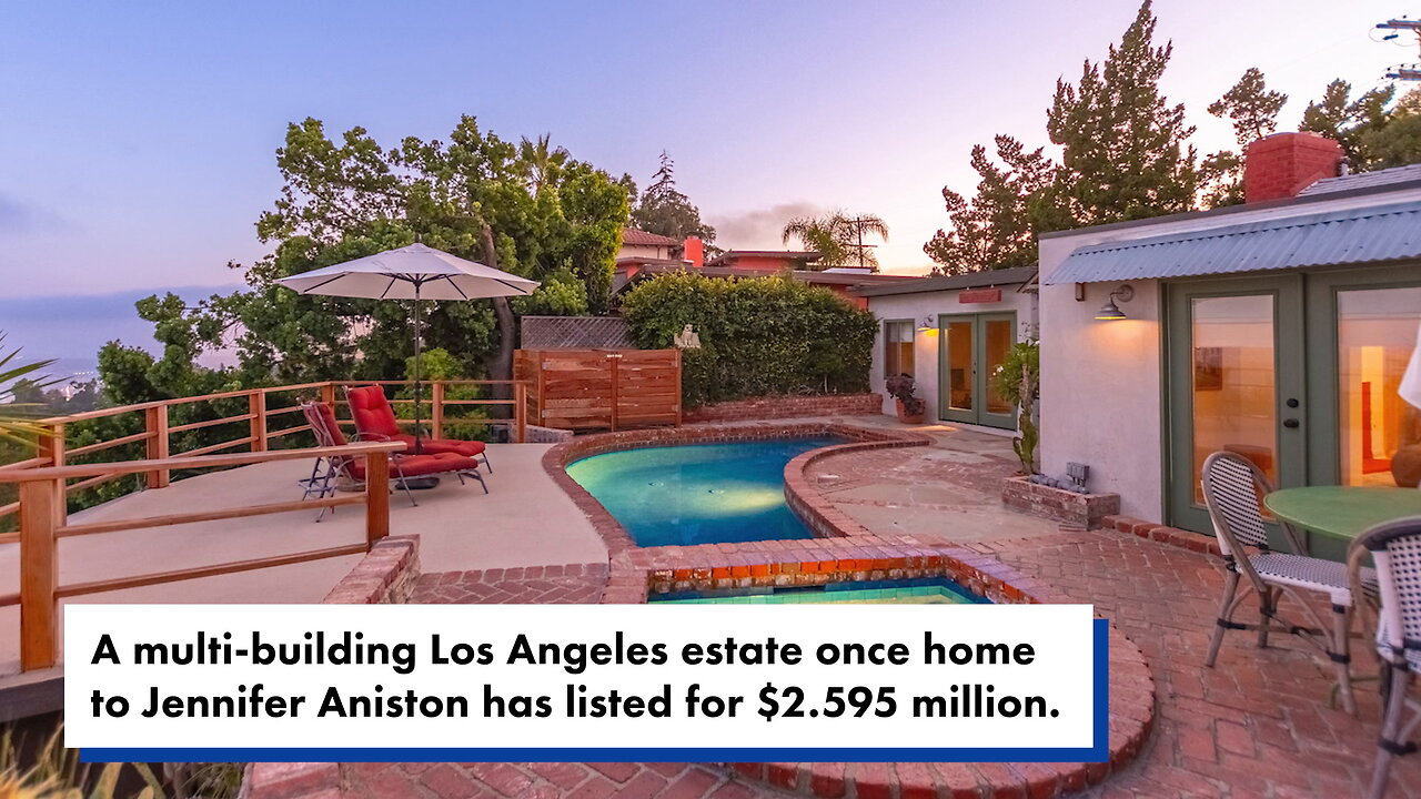 LA compound Jennifer Aniston lived in during 'Friends' lists for $2.5M