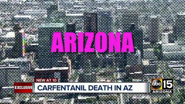 DEA confirms first carfentanil death in Arizona