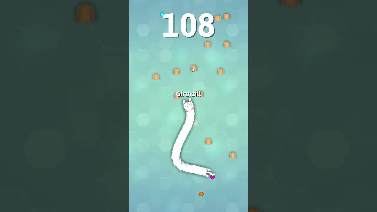 Small guy kills big guy snake.io #shorts